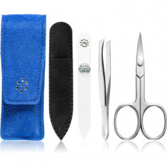 DuKaS Premium Line Solingen 875 Set de manichiură Blue-Turquoise(pachet pentru calatorie)