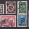 ROMANIA 1922 LP 73 INCORONAREA REGELUI LA ALBA IULIA SERIE STAMPILATA
