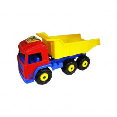 Camion basculanta de jucarie din plastic 70x26x32 cm, Polesie foto