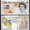 MAREA BRITANIE █ bancnota █ 10 Pounds █ 2004 █ P-389c █ Bailey █ UNC necirculata