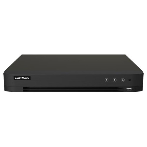 DVR AcuSense 16 ch., 5MP + 8 ch. IP 6MP, Alarma I/O, VCA - HIKVISION iDS-7216HQHI-M1-XT(16A+4/1ALM)