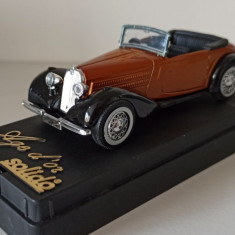 Macheta Talbot-Lago T23 Cabriolet 1936 maro - Solido 1/43