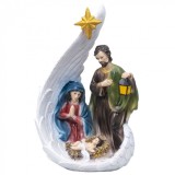 Statueta decorativa rasina Famila Sfanta H 25cm Zilan ZTS8048