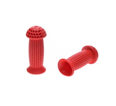 Set mansoane biciclete copii, culoare rosu, 85mm Cod:AWR2240R foto