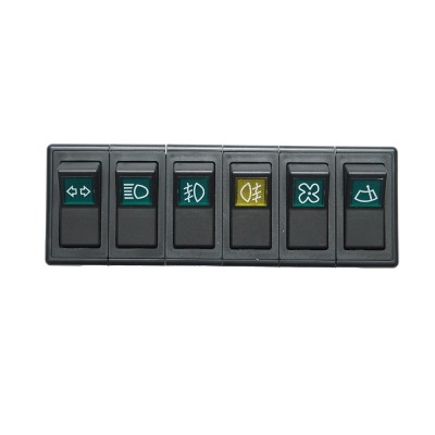 Panou comanda universal, comutator cu 6 butoane foto
