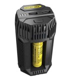 &Icirc;ncărcător auto Nitecore V2 3A Li-ion IMR Ni-MH NiCd