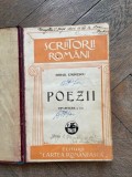 Mihai Eminescu Poezii (1928, editia Adamescu)