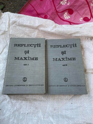 Constantin Badescu - Reflectii si maxime (2 volume) foto