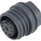 Conector Circular Soclu Mamă 10 PIN Alamă