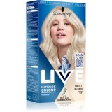 Schwarzkopf LIVE Intense Colour Culoare permanenta pentru par culoare B11 Frosty Blonde 1 buc