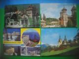 HOPCT LOT 3197 - 4 CARTI POSTALE-SINAIA-JUD PRAHOVA-CIRCULATE, Circulata, Printata