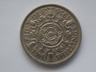 2 SHILLINGS 1956 GBR foto