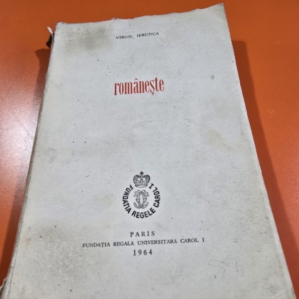 Romaneste - Virgil Ierunca