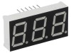 Afișaj LED 7 Segmente 14,2mm 3 Cifre Albastru