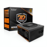 SURSA PCCOOLER 500W (real), fan 120mm PWM, 80 Plus Bronze, 2x PCI-E (6+2), 6x S-ATA &quot;GI-BR500&quot;, (timbru verde 2 lei)