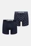 Levi&#039;s boxeri 2-pack culoarea bleumarin, 37149-1170