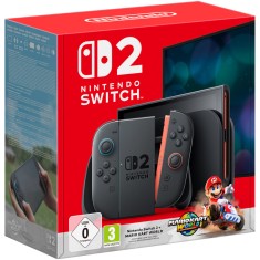Consola Nintendo Switch 2 Bundle, Light Blue/Light Red JoyCon + Joc Mario Kart World