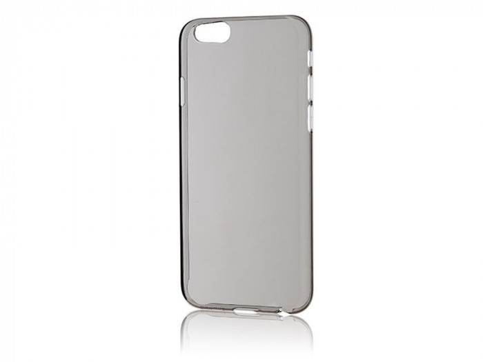 Husa Telefon Plastic iPhone 6+ iPhone 6s+ Smoke Clear Grey
