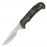 Cumpara ieftin Cutitul pescarului IdeallStore&reg;, Camo Expert, 22.5 cm, otel inoxidabil, kaki