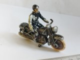 Bnk jc Quiralu Aludo - Motocicleta Harley Davidson - anii `50 - rara