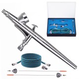 Aerograf Airbrush BD-207K Furtun si Duza 0,2mm 0,3mm 0,5mm 2 ml