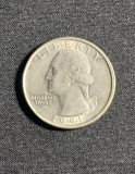 Moneda quarter dollar 1991 USA, America de Nord