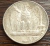 (A588) MONEDA DIN ARGINT ITALIA - 5 LIRE 1930, PATINA SUPERBA, LUCIU DE BATERE, Europa