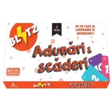 Joc educativ pentru copii Blitz Adunari si scaderi, 1-5 jucatori, 6 ani+