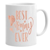 Cana alba personalizata best mommy, INOVATIX&reg;. 330 ml