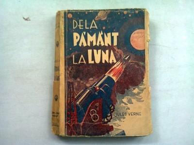 DE LA PAMANT LA LUNA - JULES VERNE foto