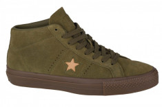 Pantofi pentru adida?i Converse One Star Pro Suede Mid 157869C verde foto