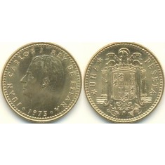 Spania 1975 - 1 peseta, circulata