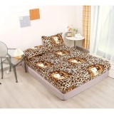 Cumpara ieftin Husa de Pat Cocolino cu Elastic + 2 Fete de Perna pentru Pat Dublu - XIA310