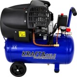 Compresor de aer, capacitate rezervor 50 litri, debit 380l/mim, presiune de lucru 8 bari, Kraft
