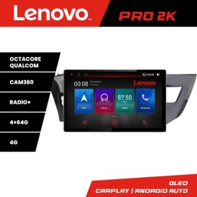 Navigatie Toyota Corolla 2013-2017 K-470 Lenovo PRO 4+64 13 inch 2K android 4G DSP gps internet CarStore Technology foto