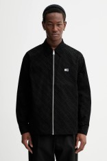 Tommy Jeans geacă culoarea negru, de tranzitie, DM0DM22263