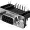 Conector D-Sub 9 Pin Mamă 90&deg;