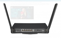 Router Wireless Mikrotik Dual Band AX1800 2.4GHz PoE - C53UIG+5HPAXD2HPAX SafetyGuard Surveillance foto