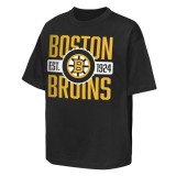 Boston Bruins tricou de copii NHL Shot Speed Short Sleeve Elevated - 136&ndash;152 cm (9&ndash;12 ani)