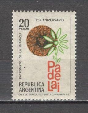 Argentina.1967 75 ani Asociatiile de ajutor ptr. copii PADELAI GA.20 foto