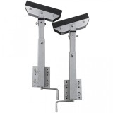 Set de 2 suporturi cu bară pentru remorcă de barcă, 63 - 88 cm, vidaXL