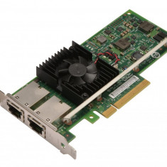 Placa de retea server Dual Port Dell Intel X540-T2 X540T2G1P5 10Gb Low Profile