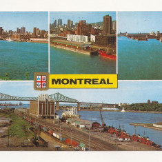 FA34-Carte Postala- CANADA - Montreal, Quebec, Port de Montreal, necirculata