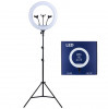 Ring Light 46cm, Lampa circulara cu trepied si telecomanda -vlog, makeup, tiktok