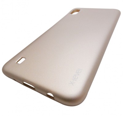 Husa silicon TPU X-Level Guardian Series aurie pentru Samsung Galaxy A10 (SM-A105F), Galaxy M10 (SM-M105F) foto