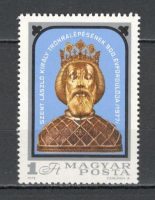Ungaria.1978 900 ani urcarea pe tron regele Ladislaus SU.506 foto