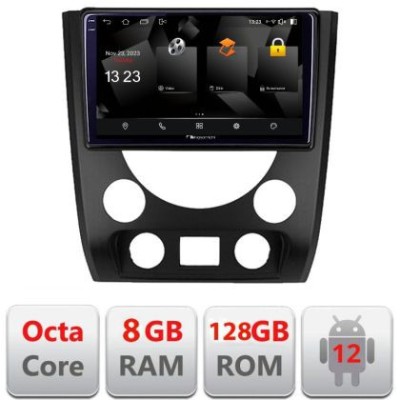 Navigatie Ssangyong rexton 2013-2016 Android Octa Core Qualcomm 2K Qled 8+128 DTS DSP 360 4G Optical CarStore Technology foto