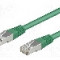 Cablu patch cord, Cat 5e, lungime 0.5m, SF/UTP, Goobay - 68042