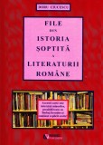 AS - DORU CIUCESCU - FILE DIN ISTORIA SOPTITA A LITERATURII ROMANE