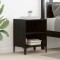 vidaXL Dulap de noapte Stejar negru 40 x 30 x 50 cm Lemn compozit 875102